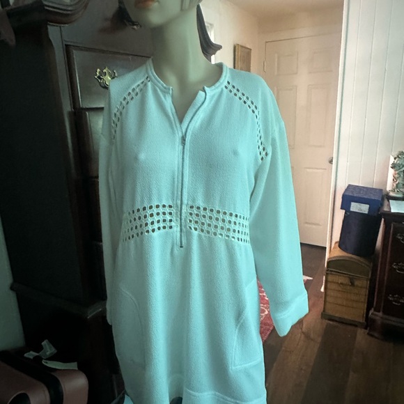 IRO White Long Sleeve Dress - Picture 1 of 6